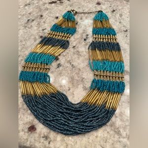 Dress Barn Egyptian-style beaded necklace